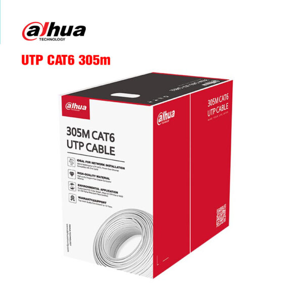 Cáp mạng UTP CAT.6 305m DAHUA DH-PFM920I-6UN-CN