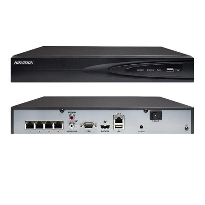 Đầu ghi IP 4 kênh Hikvision DS-7604NI-K1(B)