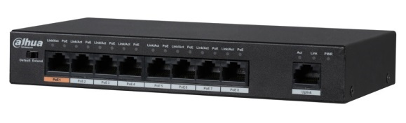 Switch PoE 8 port Dahua DH-PFS3009-8ET-96