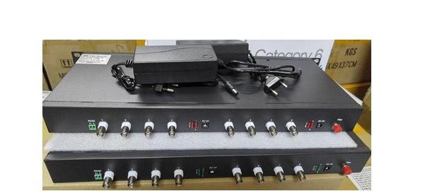 Converter Quang HDTEC 8 Port BNC Video