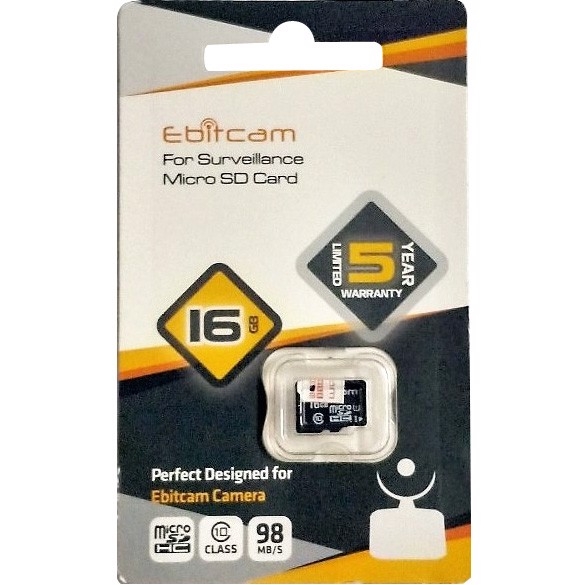 Thẻ nhớ Micro SD 16GB EBITCAM Ultra Class 10
