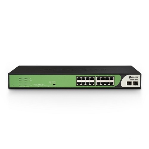 Switch mạng POE BDCOM S1500-16P2S