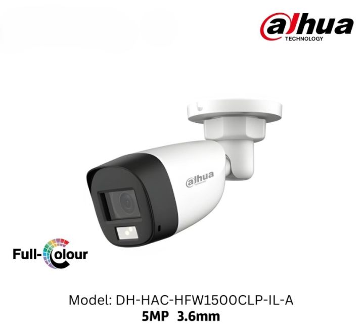 Camera HDCVI 5MP Smart Dual Light DAHUA DH-HAC-HFW1500CLP-IL-A