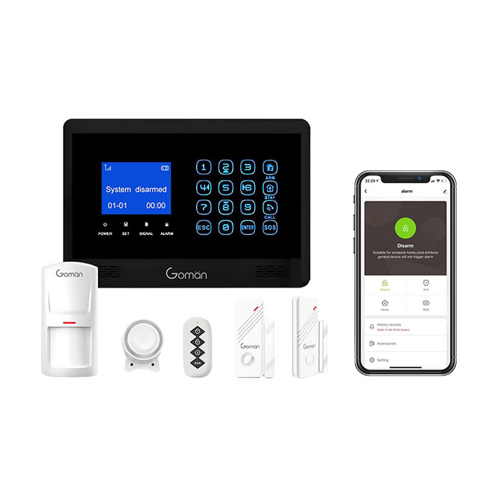 Lắp đặt trọn bộ báo trộm GOMAN GM-SA353W (G2023-1)