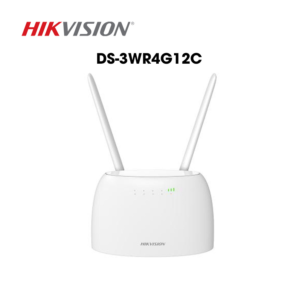Bộ phát Wifi 4G Hikvision DS-3WR4G12C [Tốc Độ AC1200Mbps]