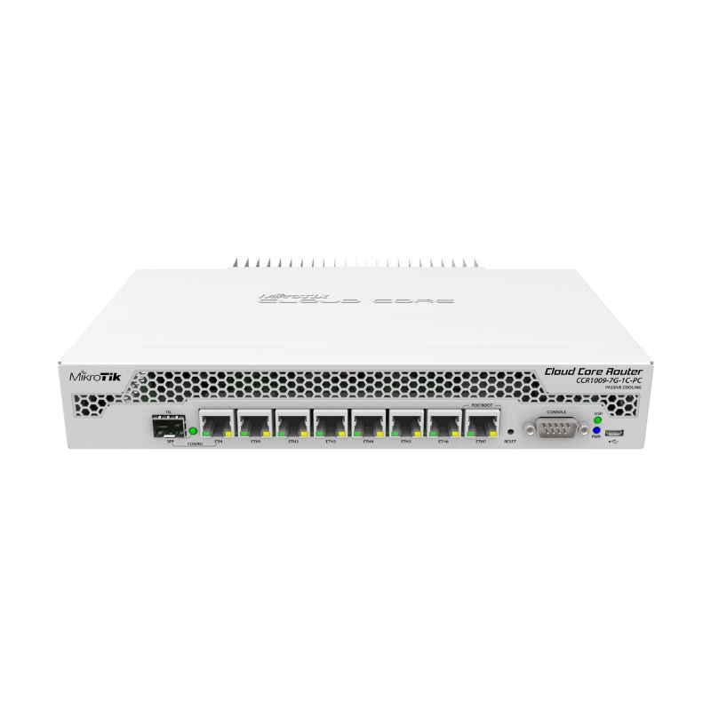 Router cân bằng tải MikroTik CCR1009-7G-1C-PC