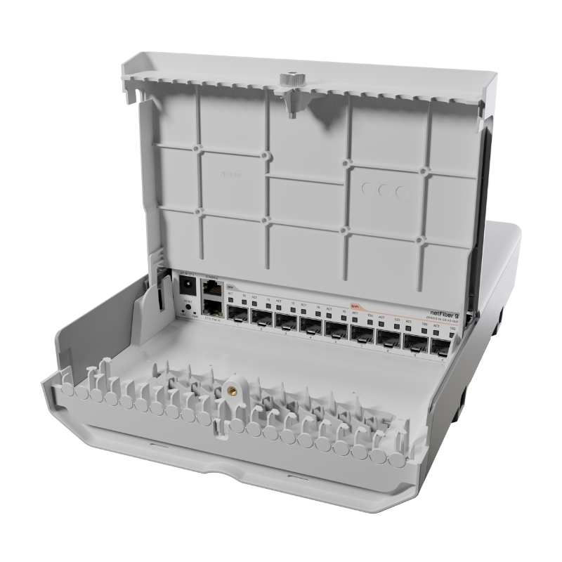 Switch MikroTik netFiber 9 (CRS310-1G-5S-4S+OUT) 
