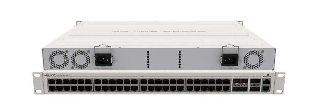 Switch MikroTik CRS354-48P-4S+2Q+RM