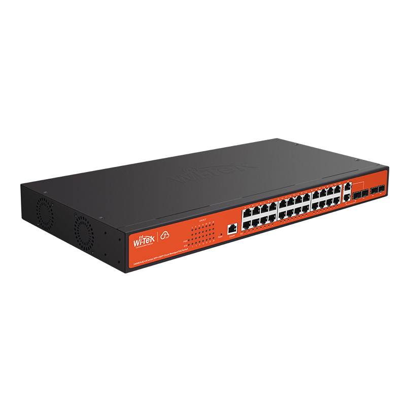 Switch mạng 24 cổng PoE WI-PCMS328GF
