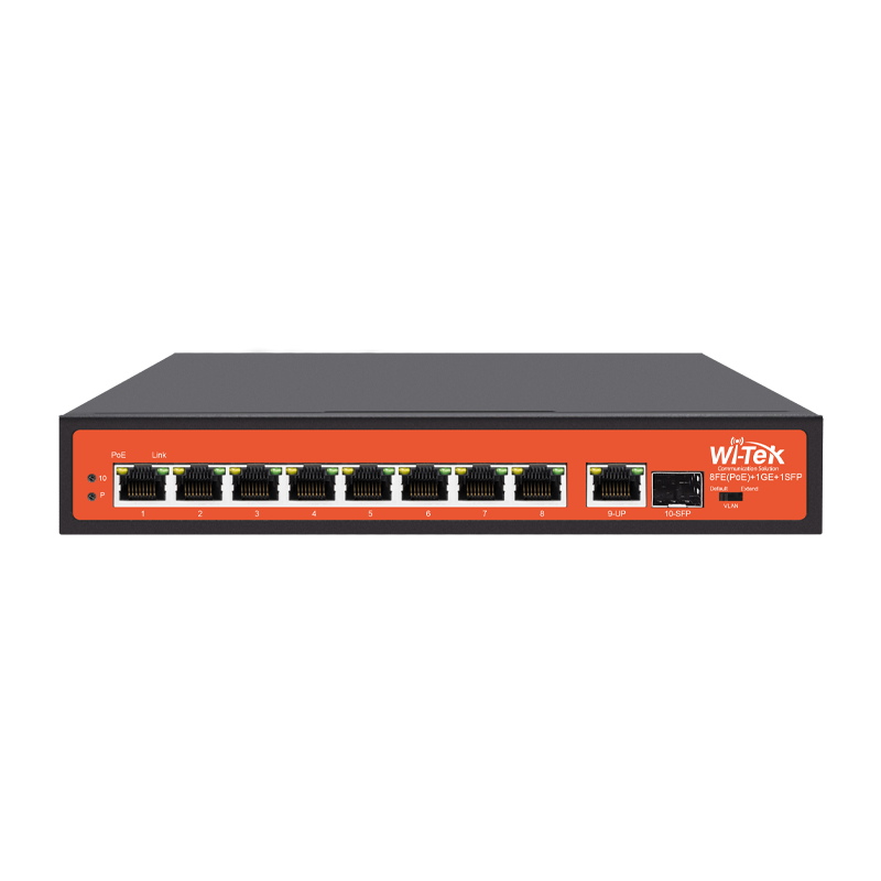 Switch PoE Wi-Tek WI-PS110F