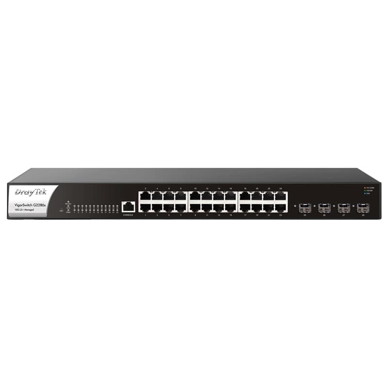 Thiết bị chuyển mạch DrayTek VigorSwitch G1280