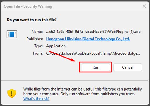 Hướng dẫn xem camera Hikvision trên Microsoft Edge