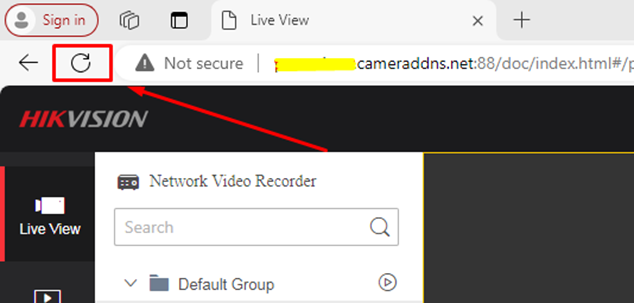 Hướng dẫn xem camera Hikvision trên Microsoft Edge