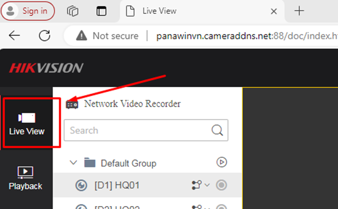 Hướng dẫn xem camera Hikvision trên Microsoft Edge