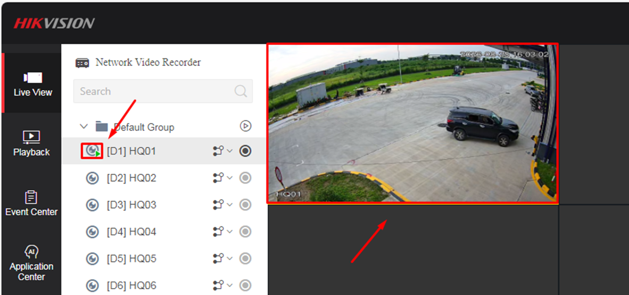 Hướng dẫn xem camera Hikvision bằng tên miền trên Microsoft Edge