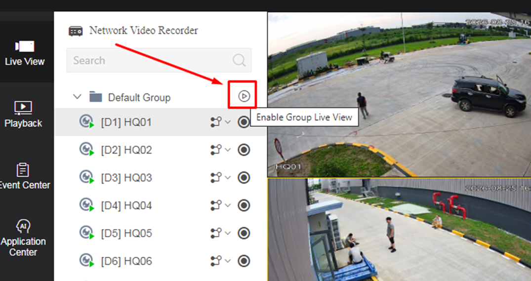 Hướng dẫn xem camera Hikvision bằng tên miền trên Microsoft Edge