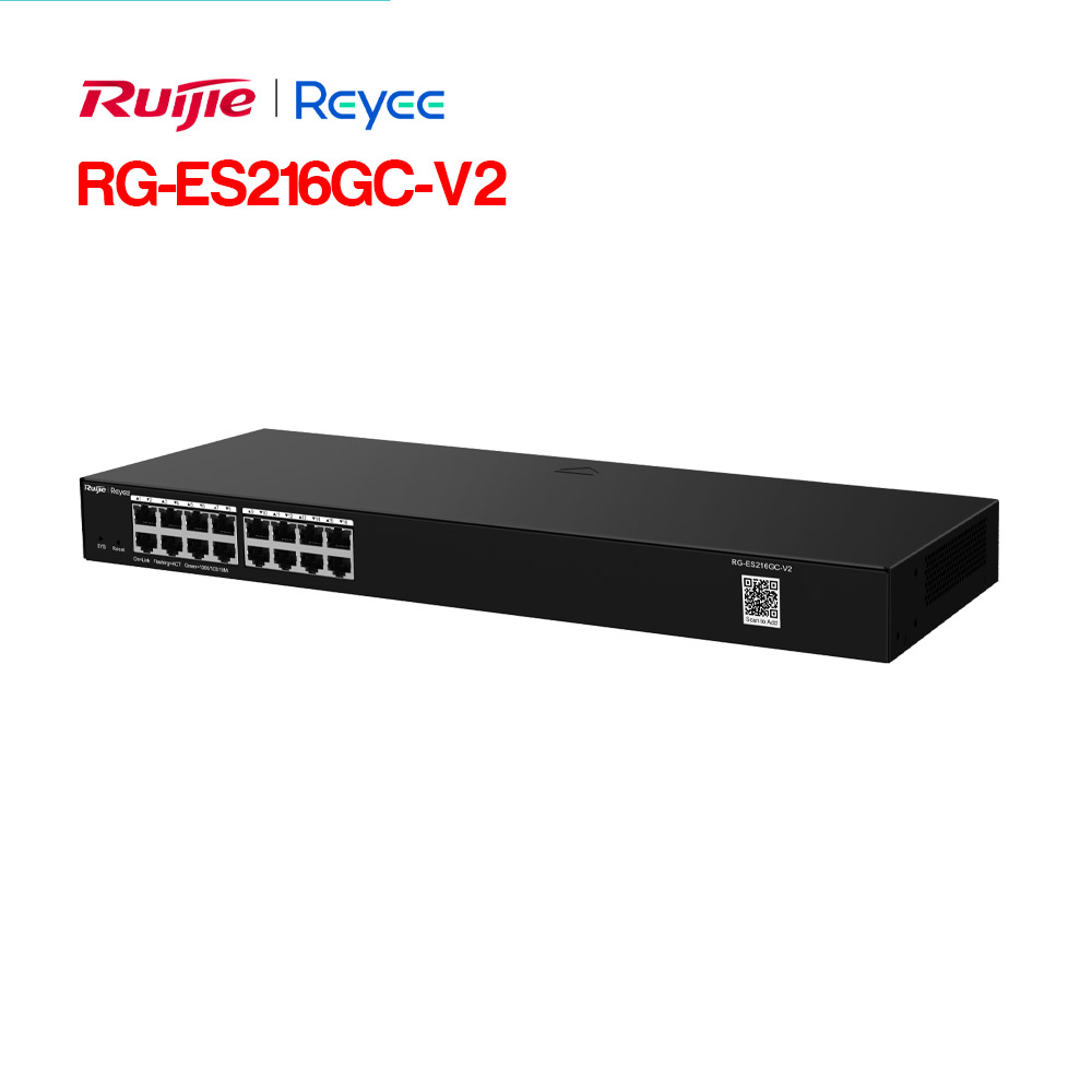Layer 2 Smart Managed Switch 16 Cổng RUIJIE RG-ES216GC-V2