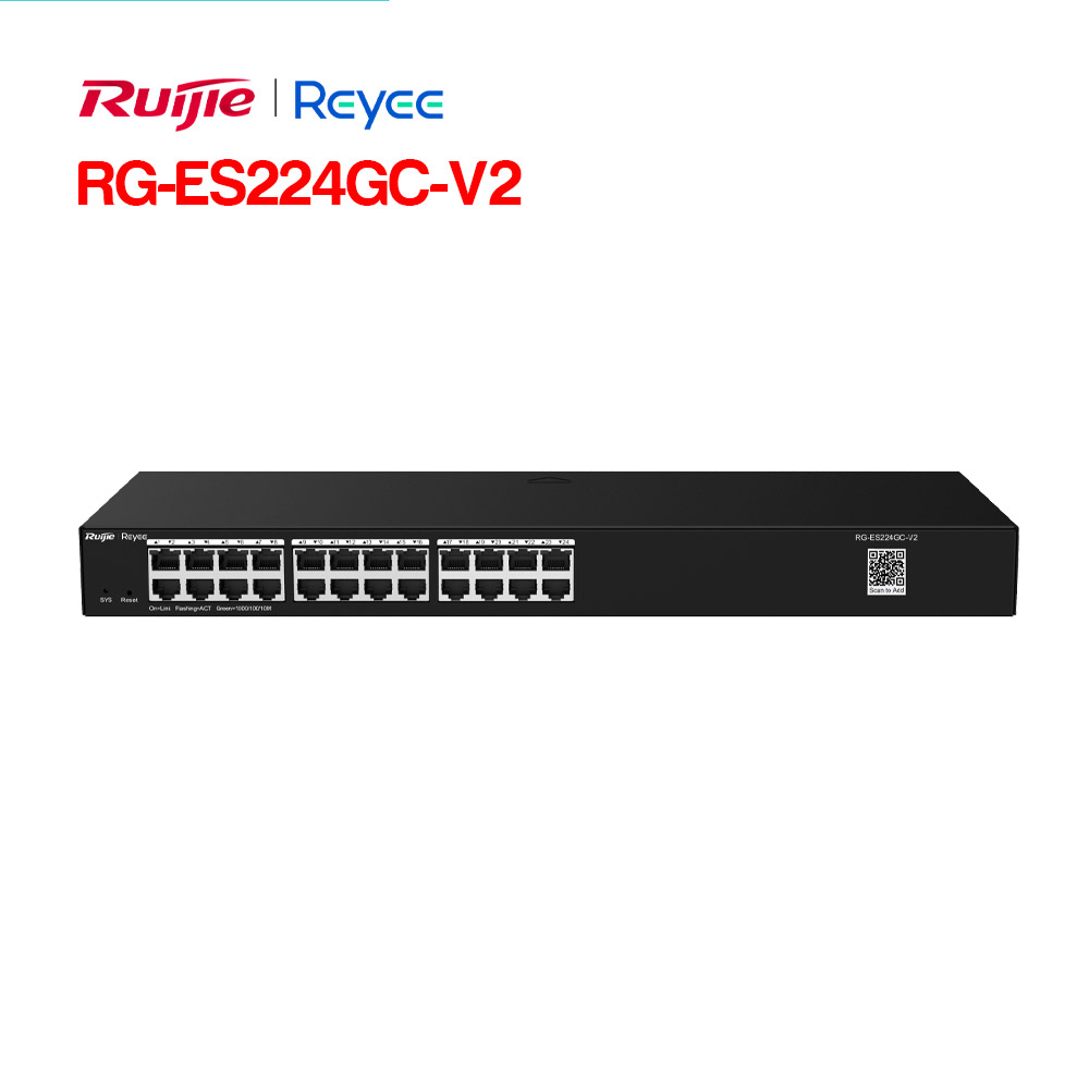 Layer 2 Smart Managed Switch 24 Cổng RUIJIE RG-ES224GC-V2