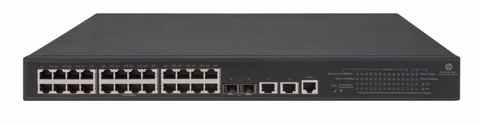Switch mạng HPE 1950 24G 2SFP+ 2XGT PoE+ (JG962A)