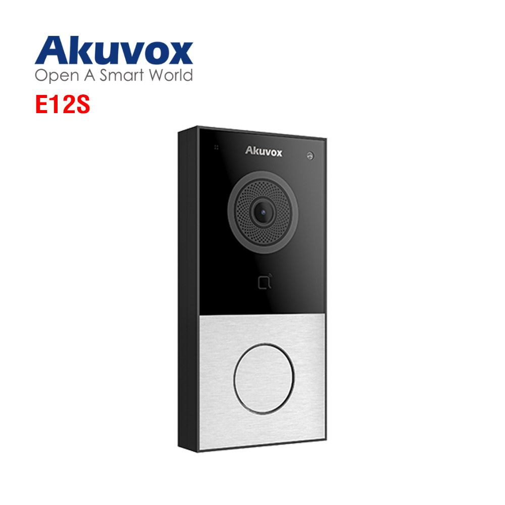 Nút bấm chuông hình IP Akuvox E12S