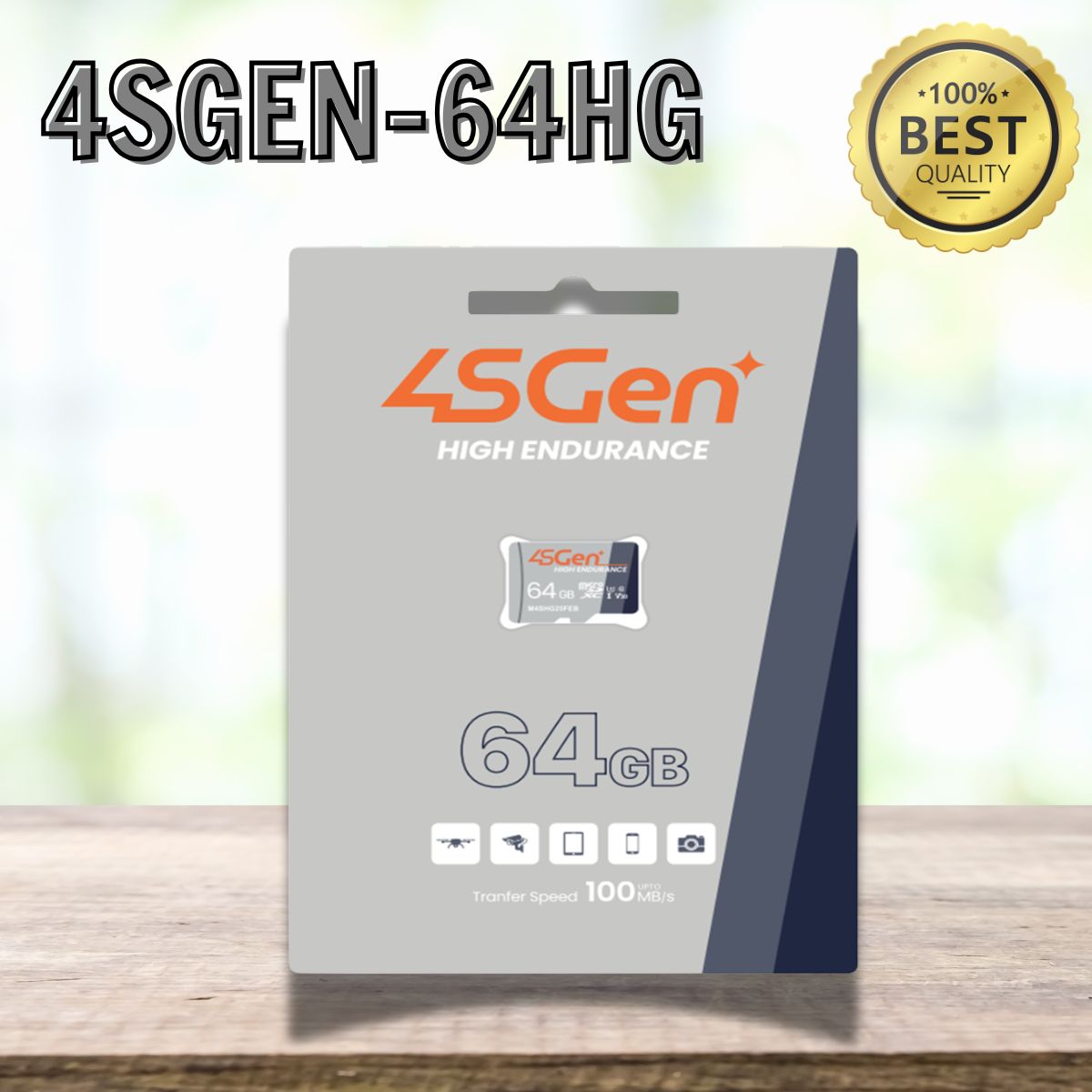 Thẻ nhớ Micro SD 64Gb 4SGEN-64HG