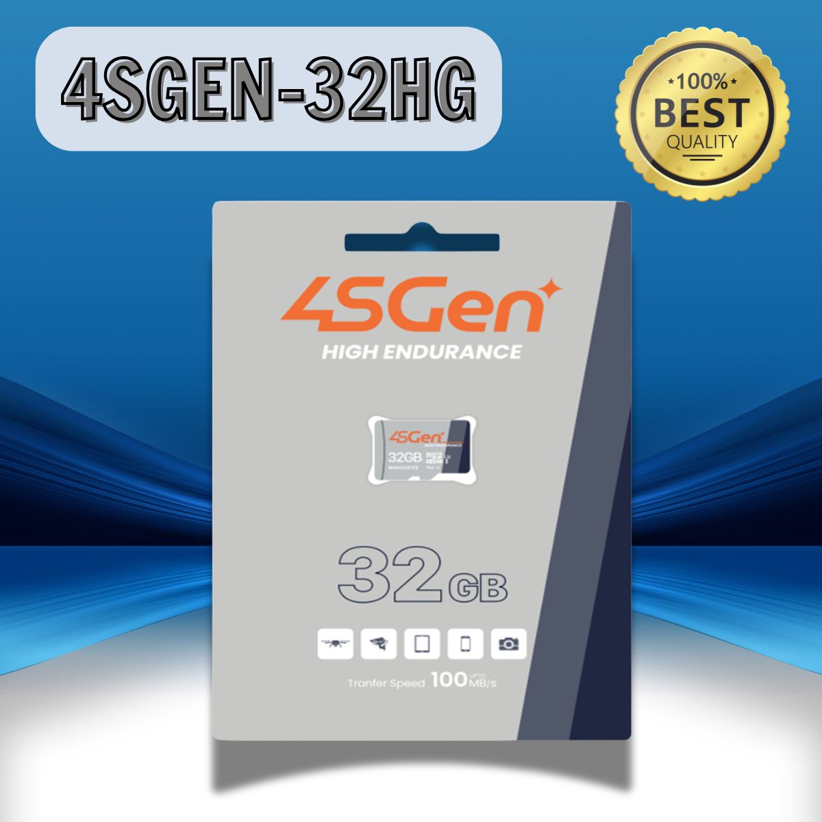 Thẻ nhớ Micro SD 32Gb 4SGEN-32HG