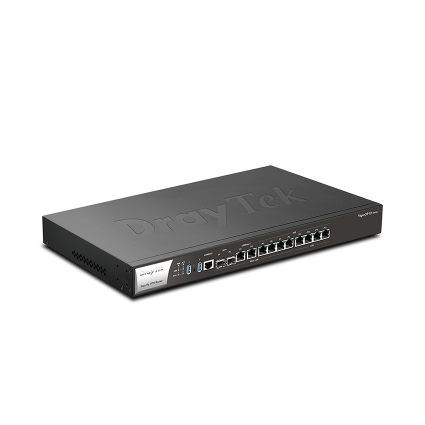 Router VPN cân bằng tải DrayTek Vigor3912