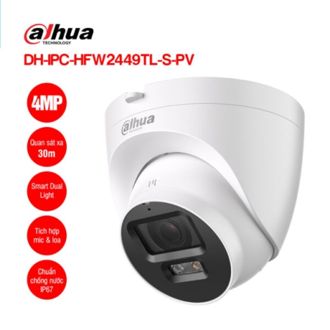Camera HDCVI 2MP DAHUA DH-HAC-HDW1239TP-IL-A