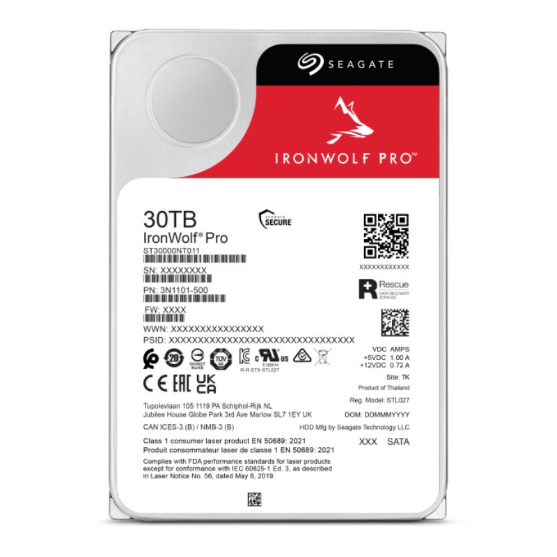 Seagate IronWolf Pro 30TB (ST30000NT001)