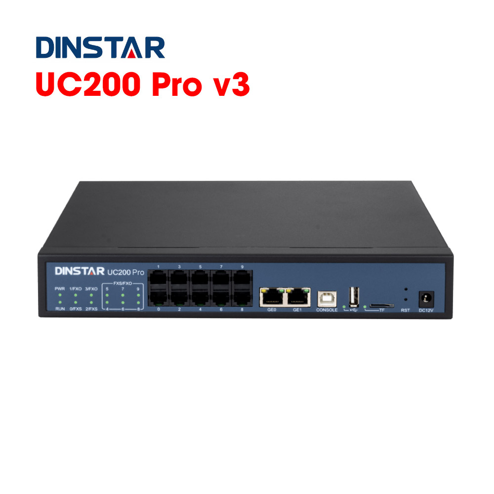 Tổng đài IP Dinstar UC200 Pro V3