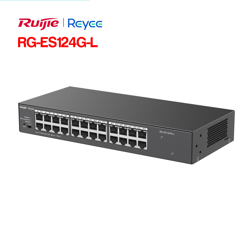 Unmanaged switch 24 cổng RUIJIE RG-ES124G-L