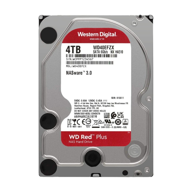 Ổ cứng WD Red Plus 4TB (WD40EFZX)