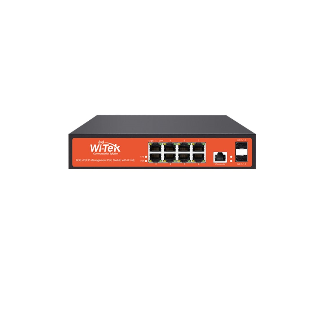 Switch công nghiệp PoE quản lý L2 WI-PMS310GF- Alien-I V2