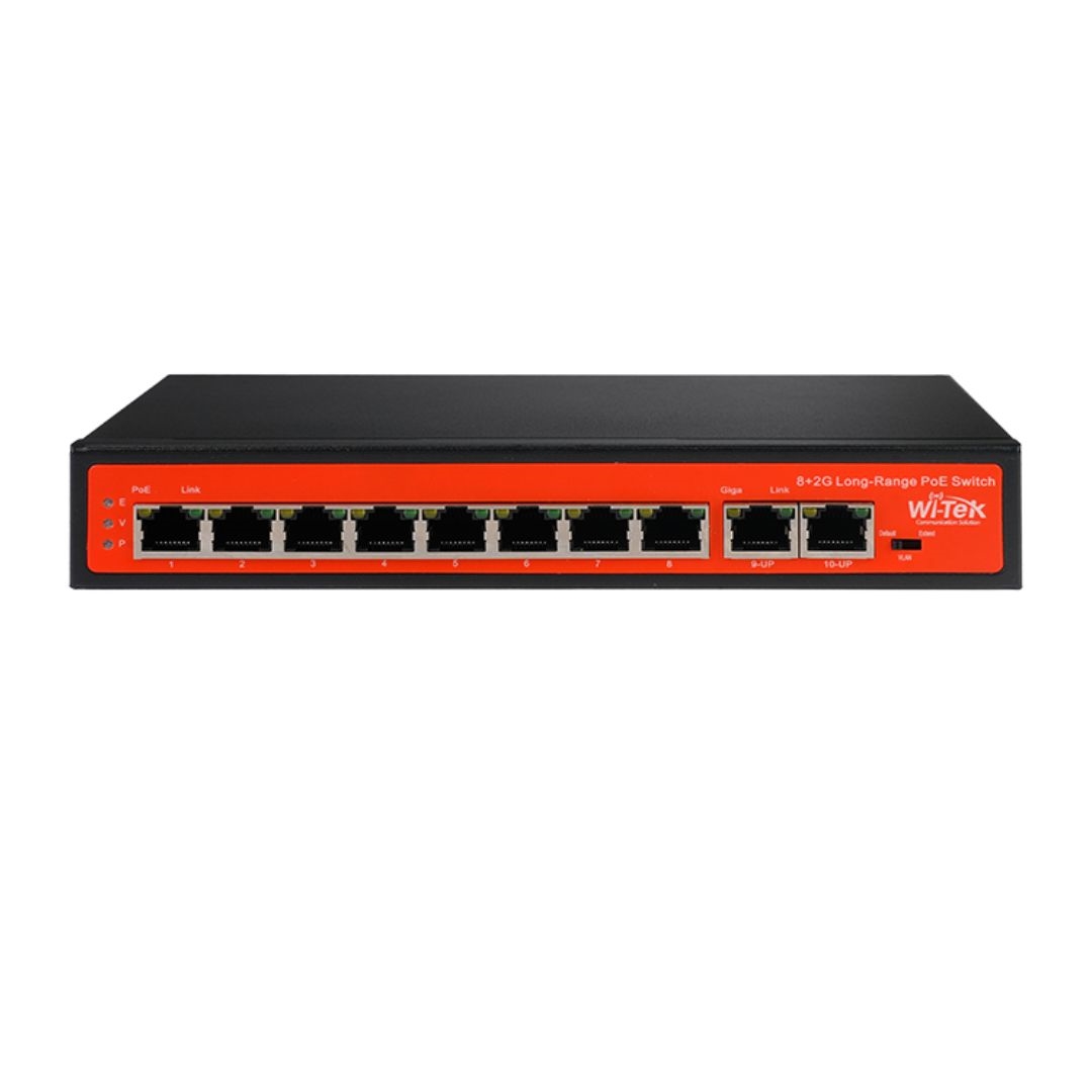 Switch mạng 8 cổng PoE WI-PS210G V4