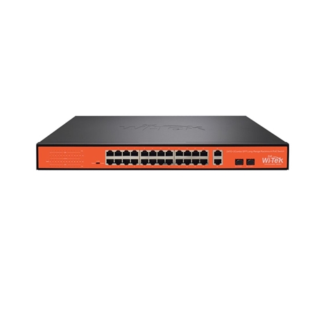 Switch mạng 16 cổng PoE WI-PS526G V2