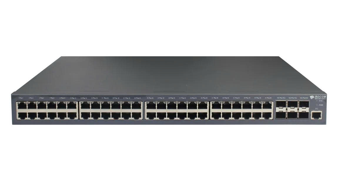 Switch mạng BDCOM S3900 L3 S3900-48T6X