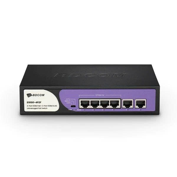 Switch mạng POE BDCOM S1000-4P2F