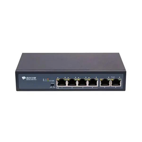 Switch mạng POE BDCOM S1006-4P