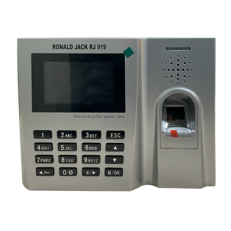 Máy chấm công vân tay + Thẻ cảm ứng RONALD JACK RJ919