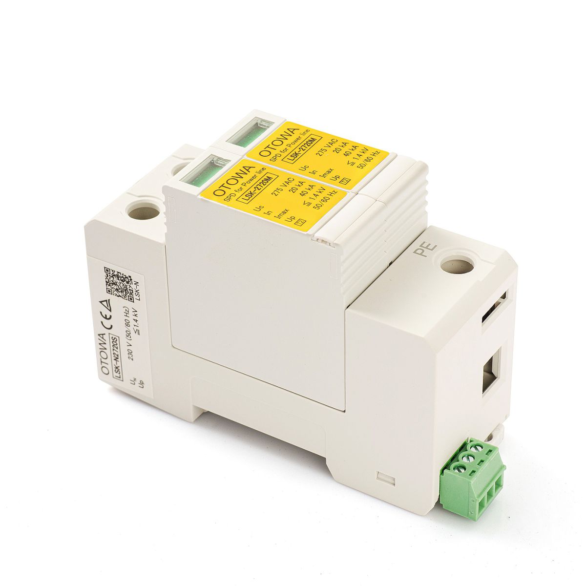 Thiết bị chống sét cho đường nguồn LSK-N2720S (1 pha 2 cực)