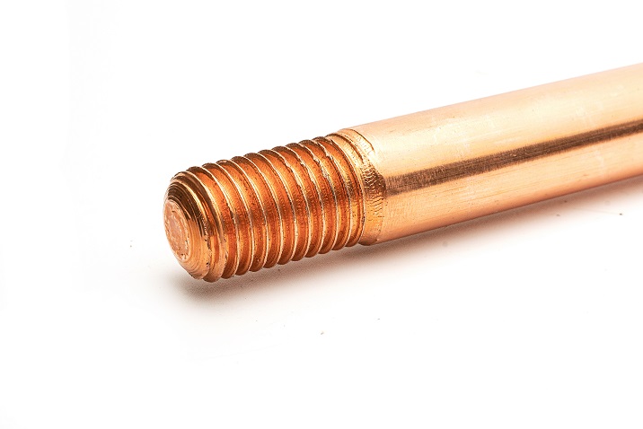 Cọc tiếp địa Goldweld earthing rod D16x2.4m Lớp mạ 60 micron