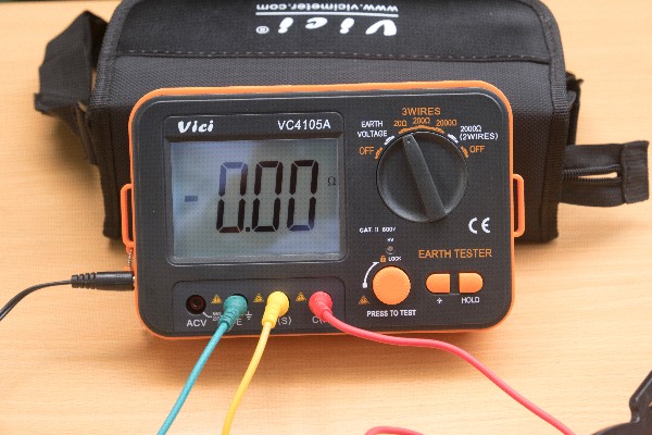 Đồng hồ đo điện trở đất VICI 4105A