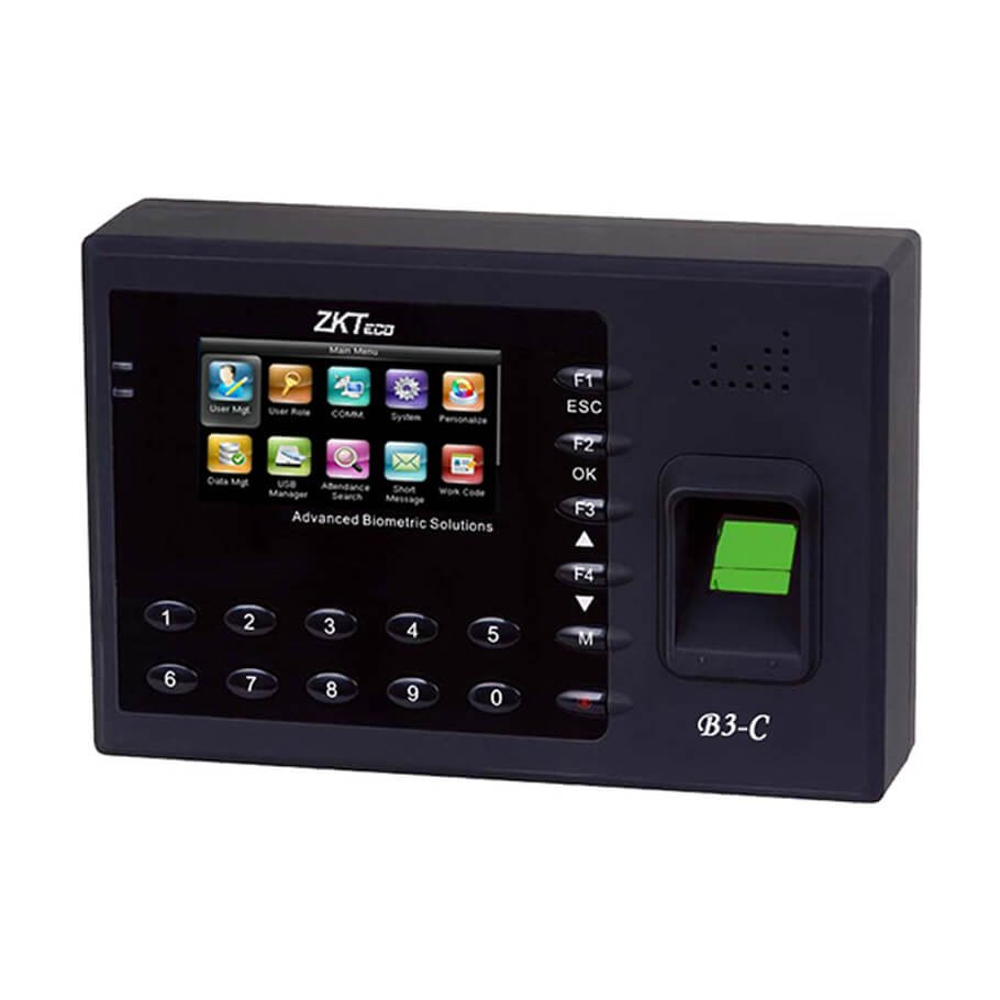 MÁY CHẤM CÔNG VÂN TAY + THẺ CẢM ỨNG ZK TECO B3-C