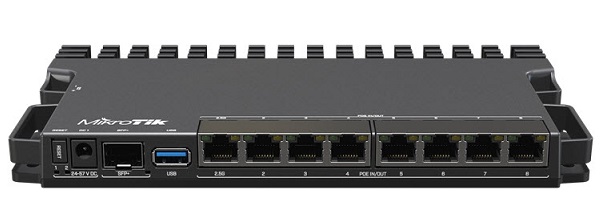 Router MikroTik RB5009UPr+S+IN