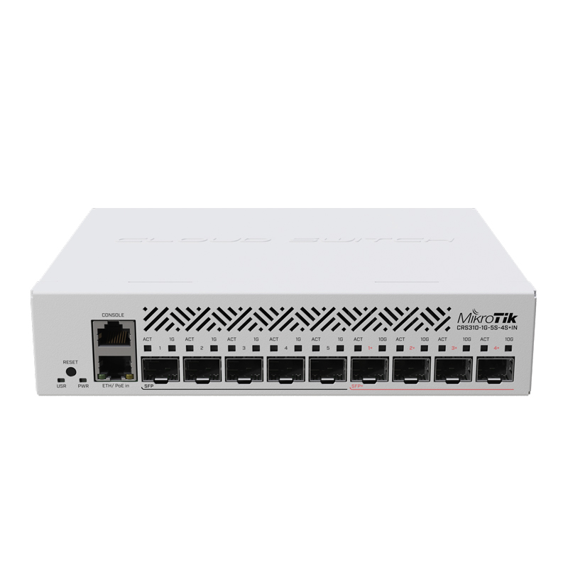 Bộ chuyển mạch MikroTik CRS310-1G-5S-4S+IN