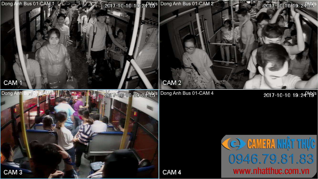 Lắp đặt camera quản lý từ xa cho Hanoibus