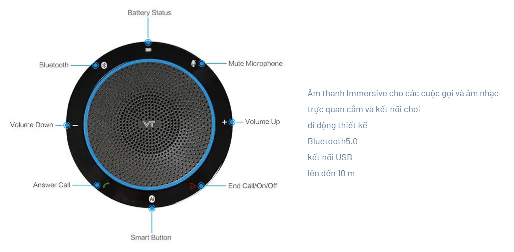Loa hội nghị VT Speaker CS40