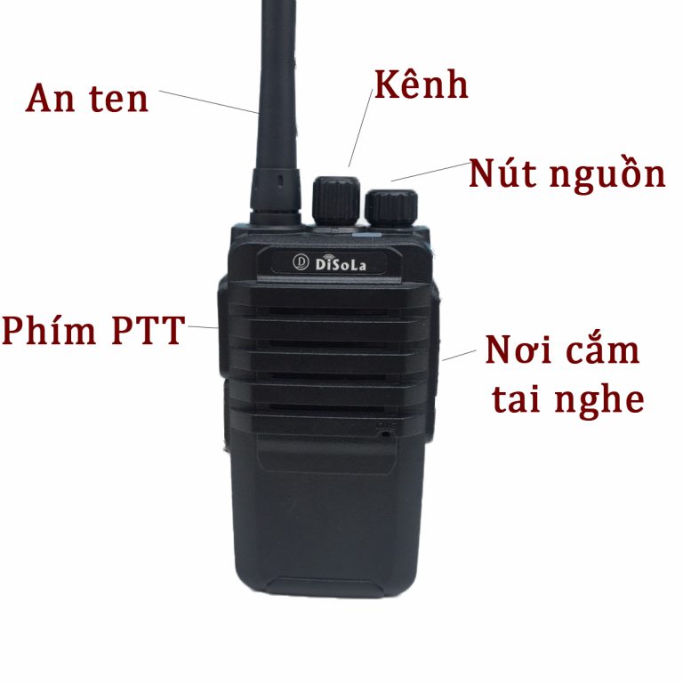 tính năng máy bộ đàm