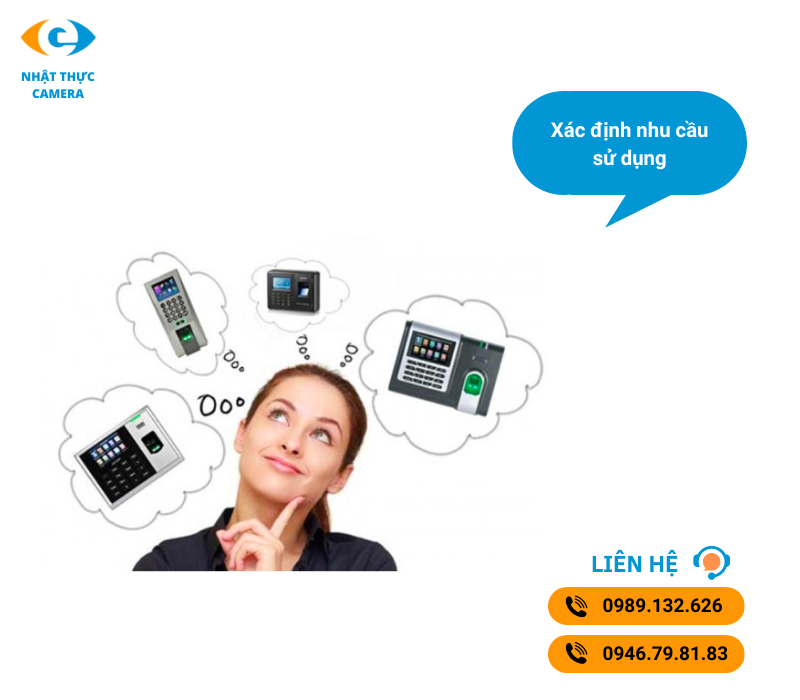 Tìm hiểu nhu cầu người dung mua máy chấm công