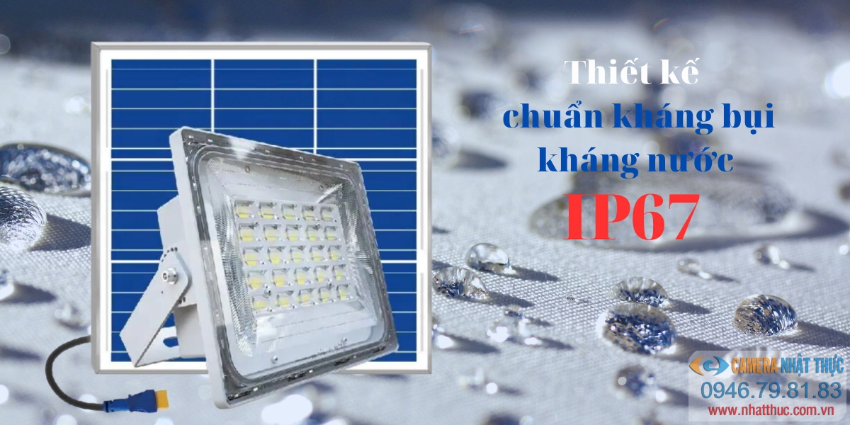 Thiết kế chuẩn kháng nước IP67